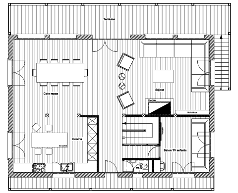 Chalet Zenith 1 Chamonix Floor Plan 2